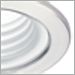 White Baffle with White Trim