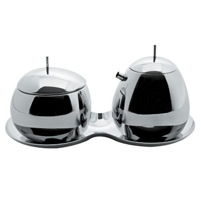 Fruit Basket Sugar & Cream Set by Alessi