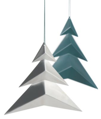 HOLIO Set of 2 Bicolor Christmas Ornaments by Blomus