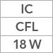 IC Housing Compact FL 18W