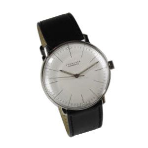 Max Bill Automatic Wrist Watch with Lines