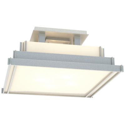 Steppe Semi-Flushmount With Art Glass - Small by Hubbardton Forge