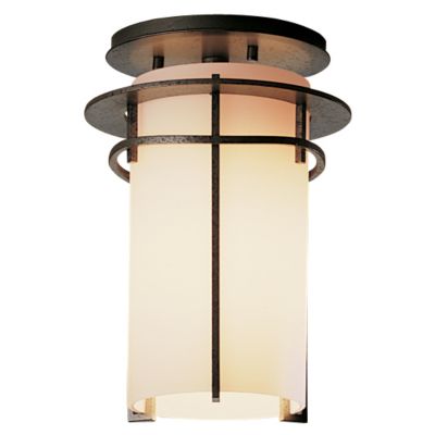 Exos Pasadena Outdoor Semi-Flushmount by Hubbardton Forge