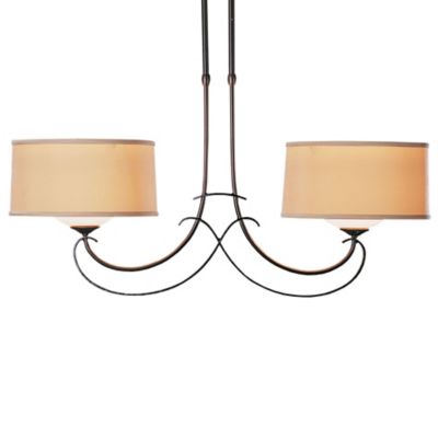 Almost Infinity Duet Two Light Suspension by Hubbardton Forge