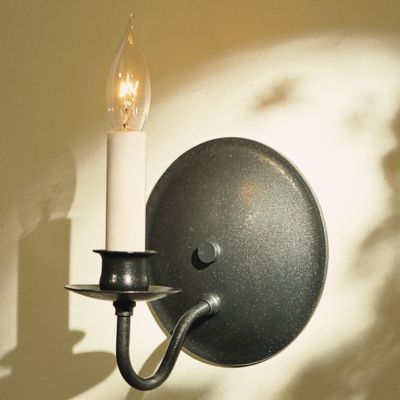 Single Light On Round Back Wall Sconce by Hubbardton Forge