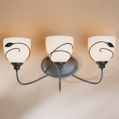 Twining Leaf Three Light Wall Sconce by Hubbardton Forge