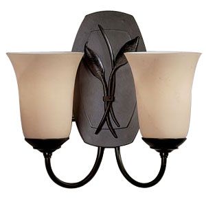 Leaf & Vine Two Light Wall Sconce by Hubbardton Forge