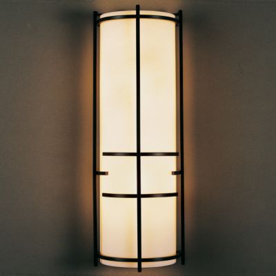 Extended Bars Wall Sconce With Faux Alabaster by Hubbardton Forge
