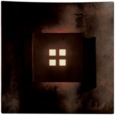 Mosaic Wall Sconce with Curved Back by Hubbardton Forge