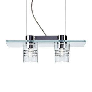 Fly Two Light Pendant by De Majo