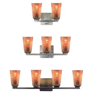 Carnevale Amethyst Murrina Bath Bar by Oggetti Luce