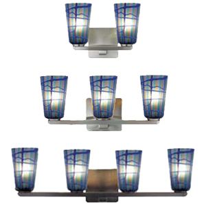 Carnevale Electric Blue Bath Bar by Oggetti Luce