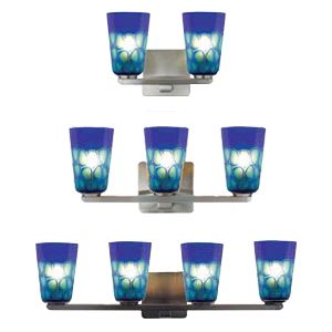 Fondali, Cobalt Carnevale Bath Bar by Oggetti Luce