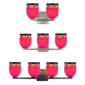 Fantasia Belle Greca Red Small Bath Bar by Oggetti Luce