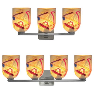 Fantasia Belle Kandinsky Gold Small Bath Bar by Oggetti Luce