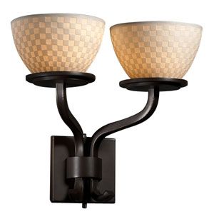 Limoges Sonoma Double Wall Sconce by Justice Design