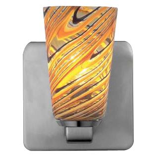 Carnevale Taupe Feather Quadro Wall Sconce by Oggetti Luce