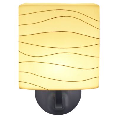 Wave Oval Rondo Wall Sconce by Oggetti Luce