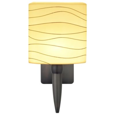 Wave Oval Torch Wall Sconce by Oggetti Luce