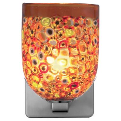 Fantasia Belle Klimt Amber Quadro Wall Sconce by Oggetti Luce