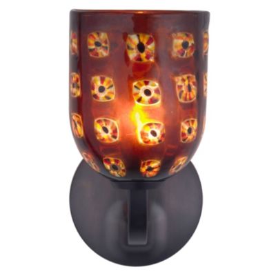 Fantasia Belle Amber Murrina Rondo Wall Sconce by Oggetti Luce