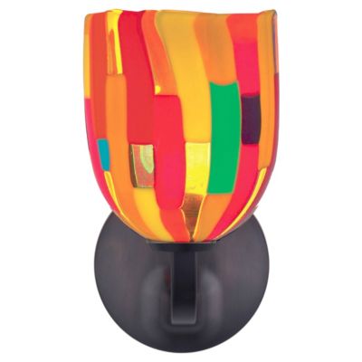 Fantasia Belle Harlequin Rondo Wall Sconce by Oggetti Luce
