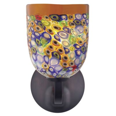 Fantasia Belle Klimt Multi Rondo Wall Sconce by Oggetti Luce
