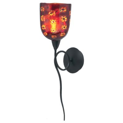 Fantasia Belle Amber Murrina Short Wall Sconce by Oggetti Luce