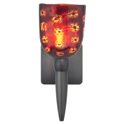 Fantasia Belle Amber Murrina Torch Wall Sconce by Oggetti Luce