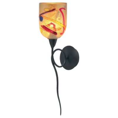 Fantasia Belle Kandinsky Gold Short Wall Sconce by Oggetti Luce