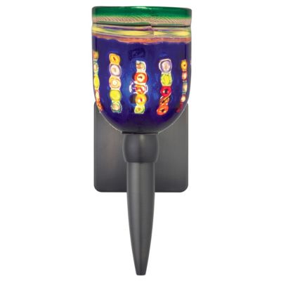 Fantasia Belle Dolphin Blue Wall Torch by Oggetti Luce