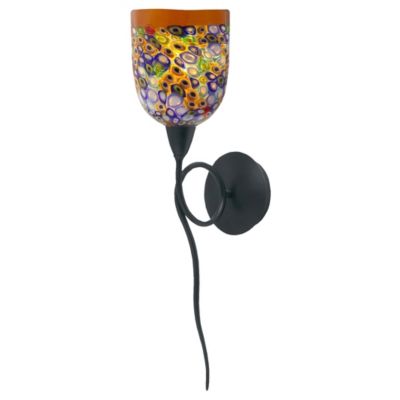 Fantasia Belle Klimt Multi Short Wall Sconce by Oggetti Luce