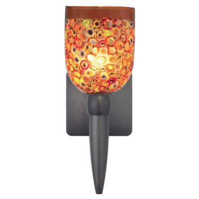Fantasia Belle Torch Wall Sconce Klimt Amber by Oggetti Luce