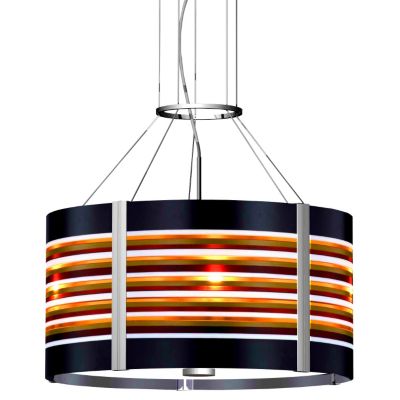 Mondo 20 in. Drum Pendant by Oggetti Luce