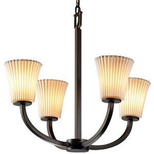 Limoges Arch Flared Chandelier by Justice Design Group
