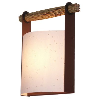 Japanese Lantern Wall Sconce by Fire Farm