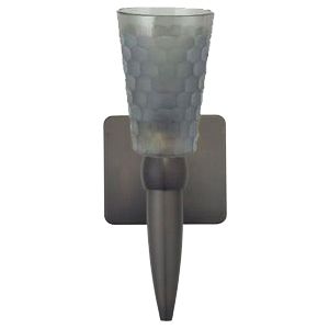 Oasis Grey Torch Wall Sconce by Oggetti Luce