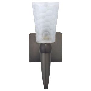Oasis White Torch Wall Sconce by Oggetti Luce