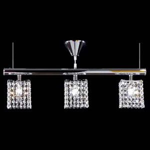 Broadway Square Light Linear Suspension by James R. Moder