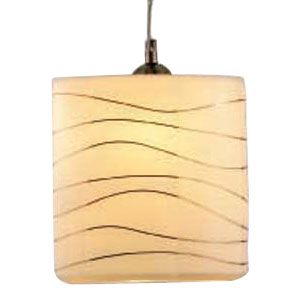Wave Oval Pendant by Oggetti Luce