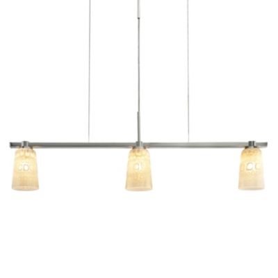 Carnevale Sirio White Linear Suspension by Oggetti Luce