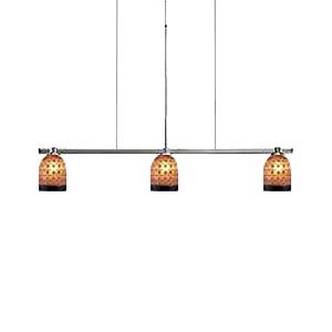 Fantasia Belle Avventurina Linear Suspension by Oggetti Luce