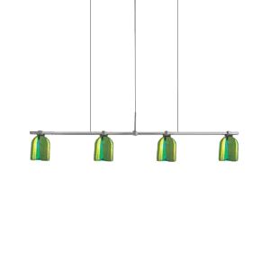 Fantasia Belle Small Linear Suspension-Pistachio by Oggetti Luce
