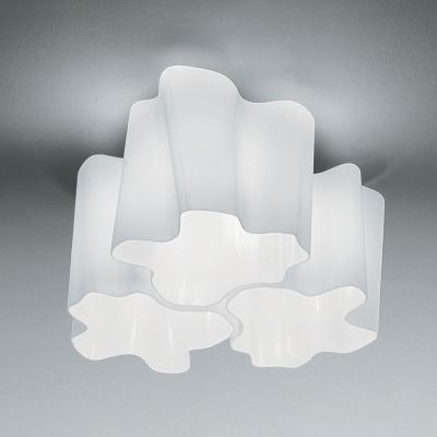 Logico Micro Triple Nested Semi-Flushmount by Artemide