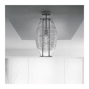 Kioto C Semi Flushmount by OTY Light
