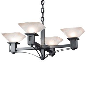 Candeo 4 Light Chandelier by UltraLights