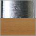Galvanized with Maple