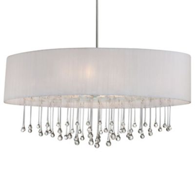Penchant 6 Light Oval Pendant by Eurofase