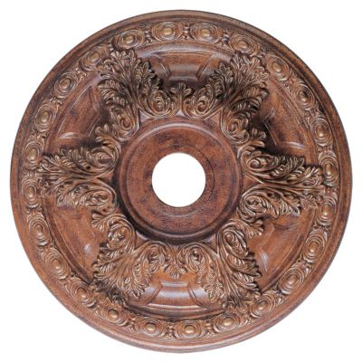Augusta Auburn Florentine Ceiling Medallion by Maxim Lighting