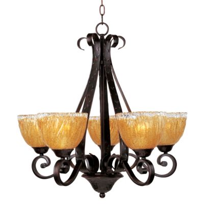 Barcelona 5 Up Light Chandelier by Maxim Lighting